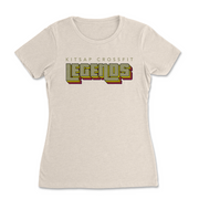 Womens 2X-Large WHITE T-Shirt