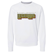 Mens 2X-Large WHITE CrewNeck