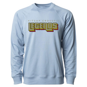 Mens 2X-Large MISTY_BLUE CrewNeck