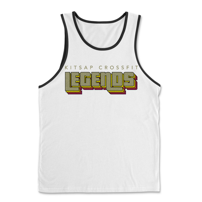 Mens 2X-Large WHITE Tank Top