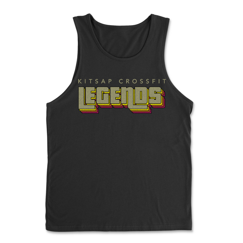 Mens 2X-Large BLACK Tank Top
