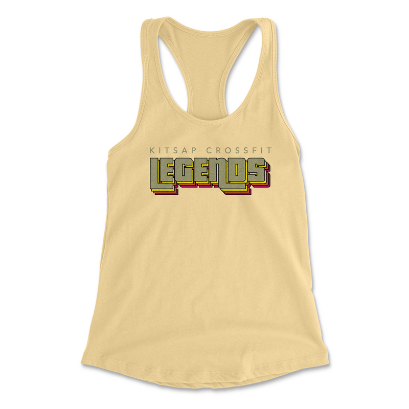 Womens 2X-Large BANANA_CREAM Tank Top