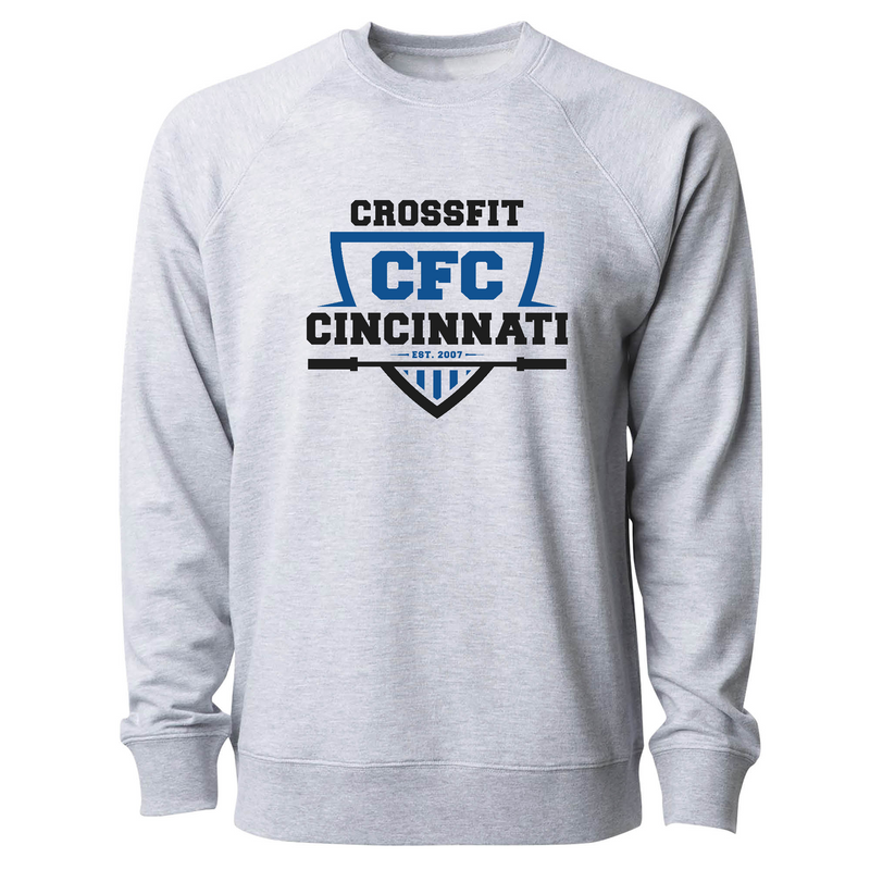 Mens 2X-Large ATHLETIC_HEATHER CrewNeck