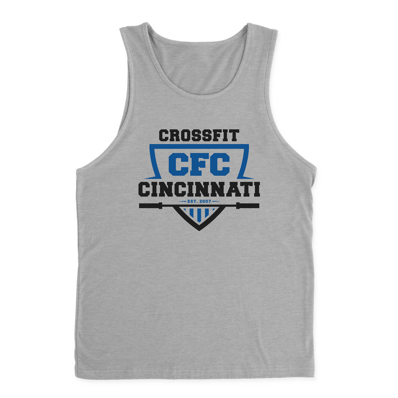 Mens 2X-Large HEATHER_GRAY Tank Top
