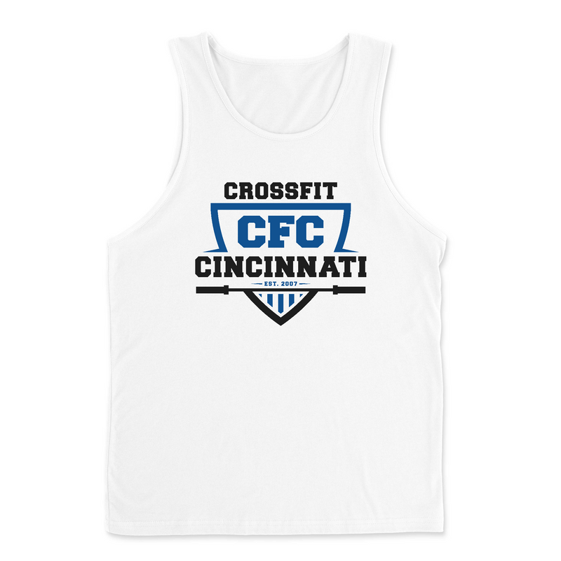 Mens 2X-Large WHITE Tank Top