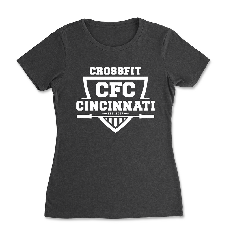Womens 2X-Large BLACK T-Shirt