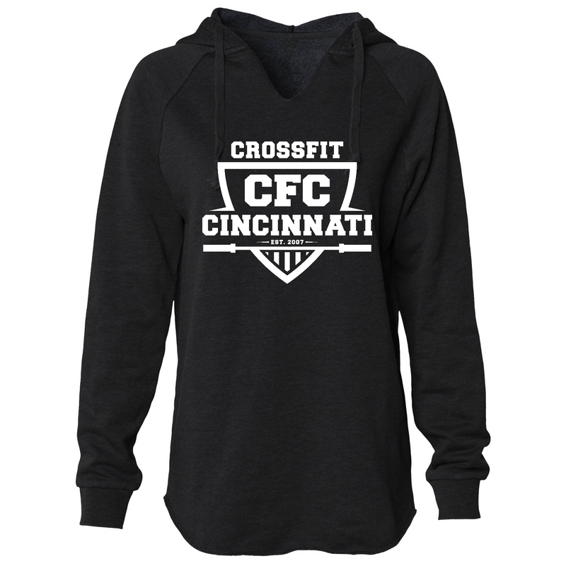 Womens 2X-Large BLACK Hoodie