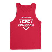 Mens 2X-Large RED Tank Top