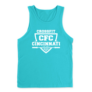 Mens 2X-Large TAHITI_BLUE Tank Top