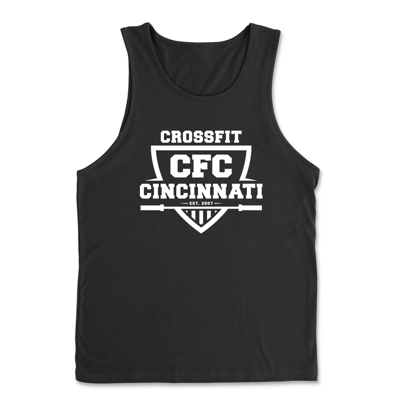 Mens 2X-Large BLACK Tank Top