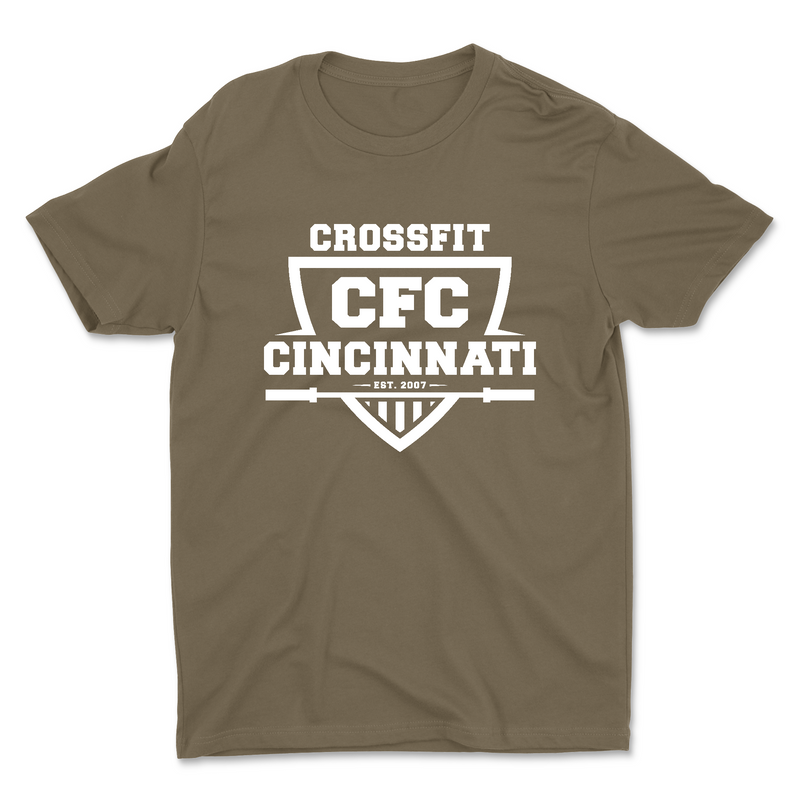 Unisex 2X-Large MILITARY_GREEN Cotton T-Shirt