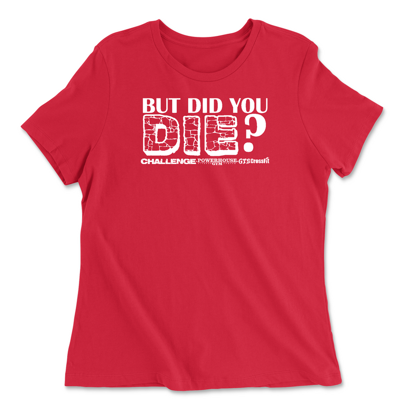 GTS CrossFit Challenge Womens - Relaxed Jersey T-Shirt