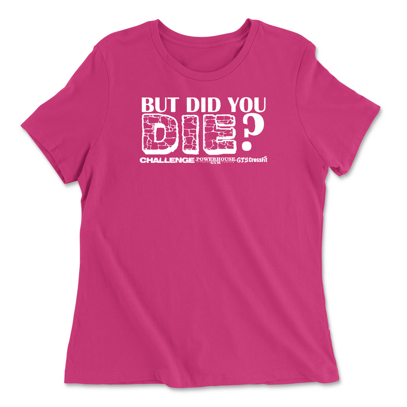 GTS CrossFit Challenge Womens - Relaxed Jersey T-Shirt