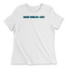 Womens 2X-Large WHITE Relaxed Jersey T-Shirt
