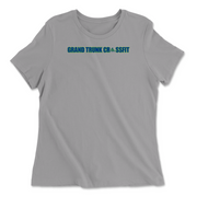 Womens 2X-Large SOLID_ATHLETIC_GREY Relaxed Jersey T-Shirt