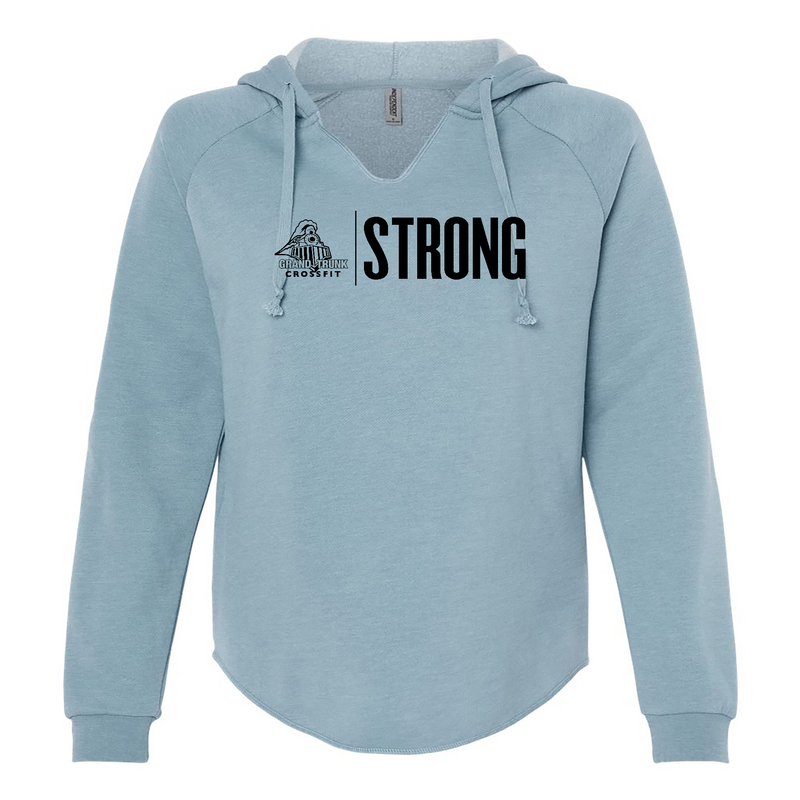 Womens 2X-Large MISTY_BLUE Hoodie