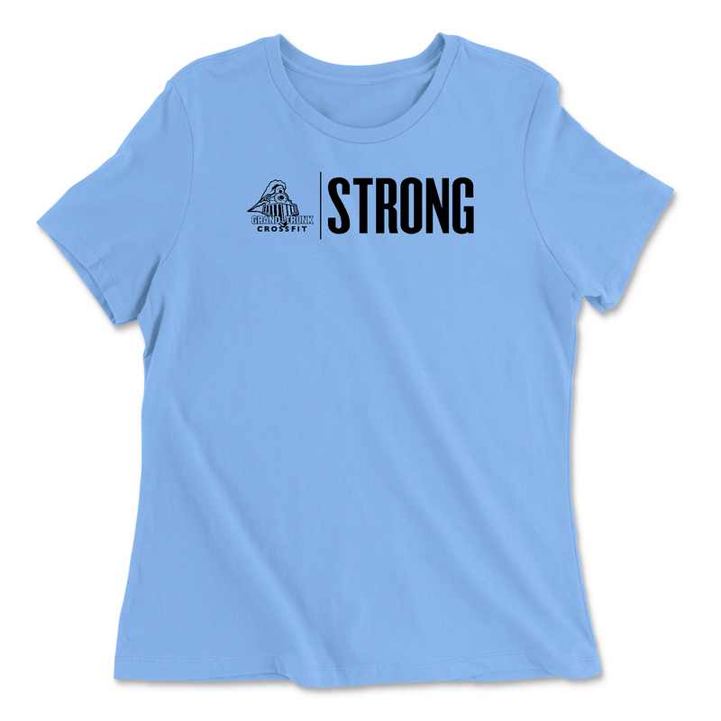 Womens 2X-Large CAROLINA_BLUE Relaxed Jersey T-Shirt