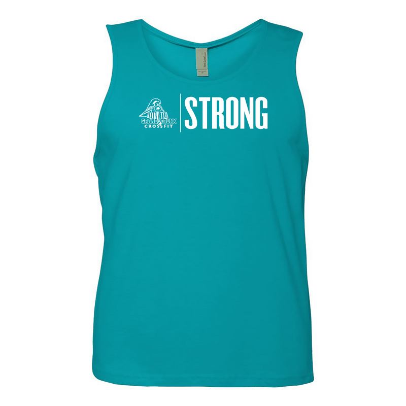Mens 2X-Large TAHITI_BLUE Tank Top