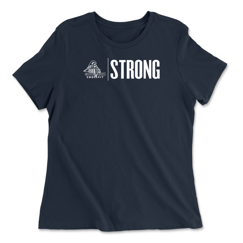 Womens 2X-Large NAVY Relaxed Jersey T-Shirt