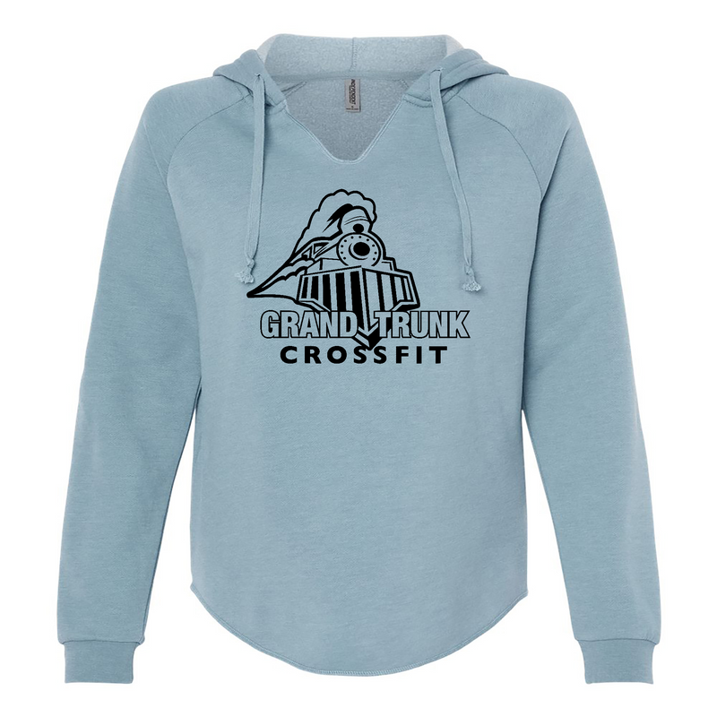 Womens 2X-Large MISTY_BLUE Hoodie