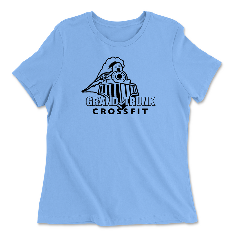 Womens 2X-Large CAROLINA_BLUE Relaxed Jersey T-Shirt