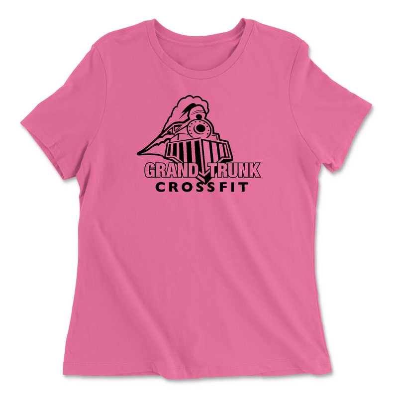 Womens 2X-Large CHARITY_PINK Relaxed Jersey T-Shirt