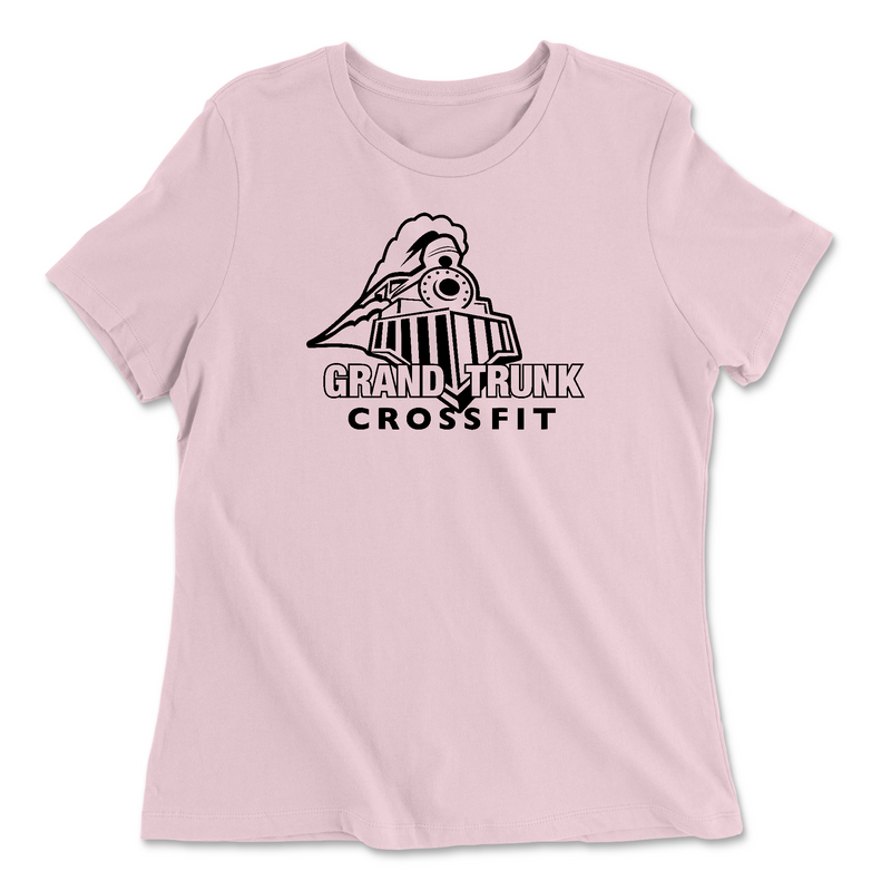 Womens 2X-Large PINK Relaxed Jersey T-Shirt
