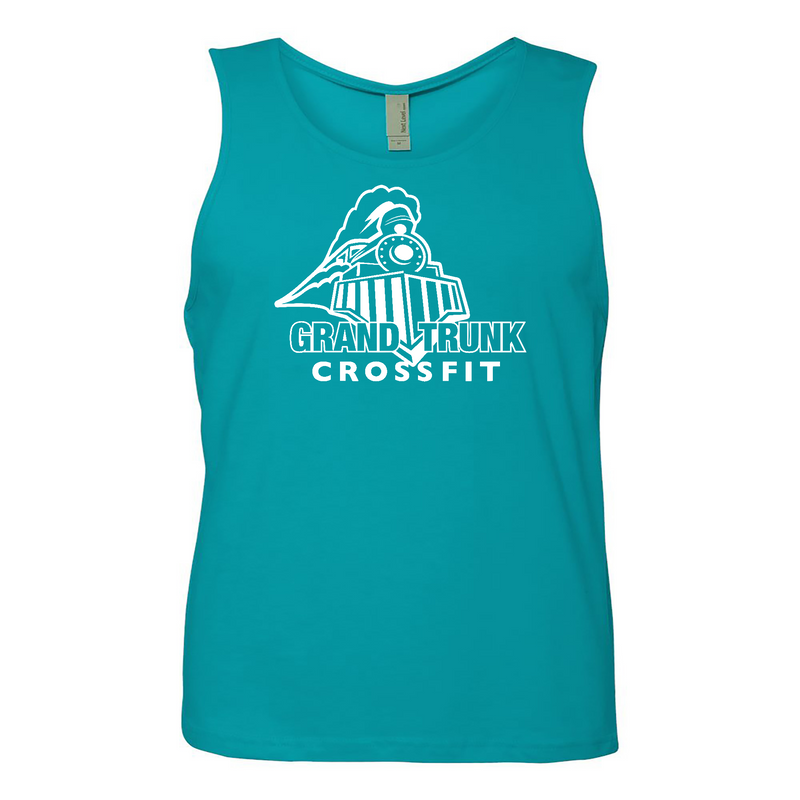 Mens 2X-Large TAHITI_BLUE Tank Top