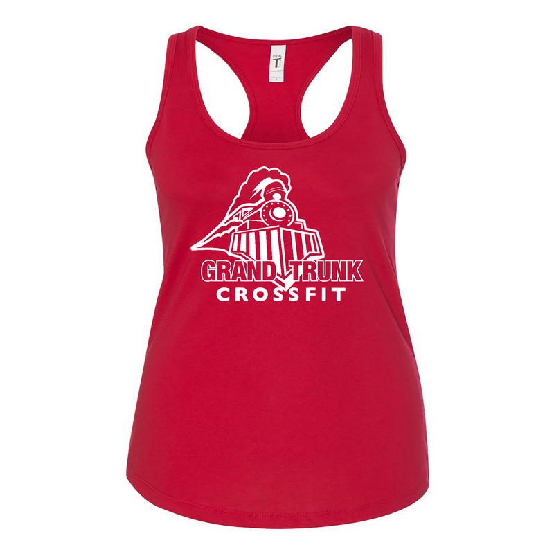 Womens 2X-Large RED Tank Top
