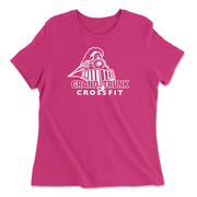 Womens 2X-Large BERRY Relaxed Jersey T-Shirt