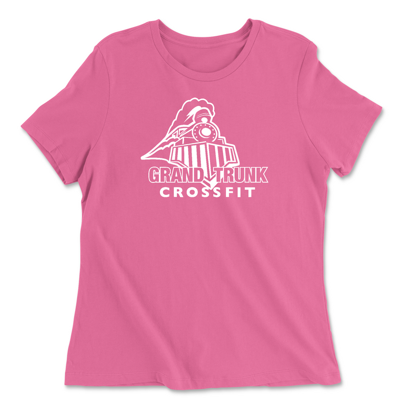 Womens 2X-Large CHARITY_PINK Relaxed Jersey T-Shirt