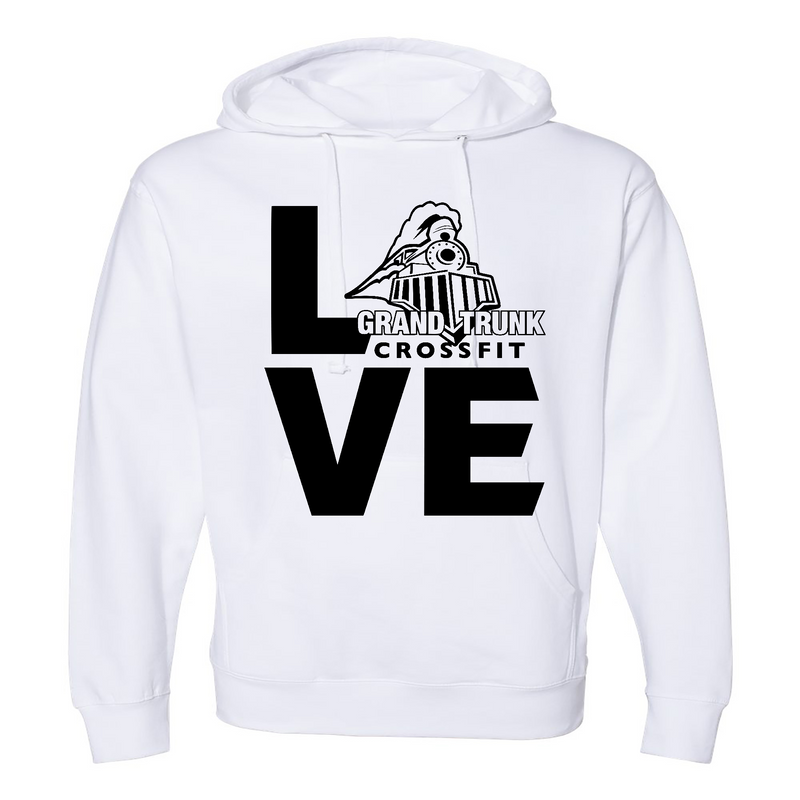 Mens 2X-Large WHITE Hoodie