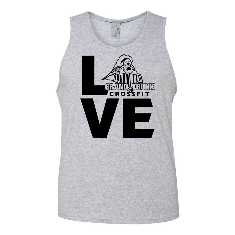 Mens 2X-Large HEATHER_GRAY Tank Top