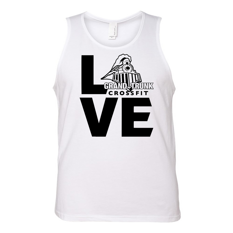 Mens 2X-Large WHITE Tank Top