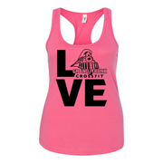 Womens 2X-Large HOT_PINK Tank Top