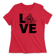 Womens 2X-Large RED Relaxed Jersey T-Shirt