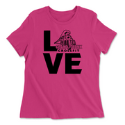 Womens 2X-Large BERRY Relaxed Jersey T-Shirt