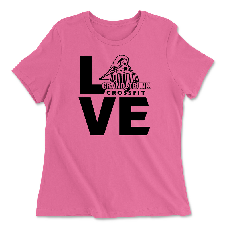 Womens 2X-Large CHARITY_PINK Relaxed Jersey T-Shirt