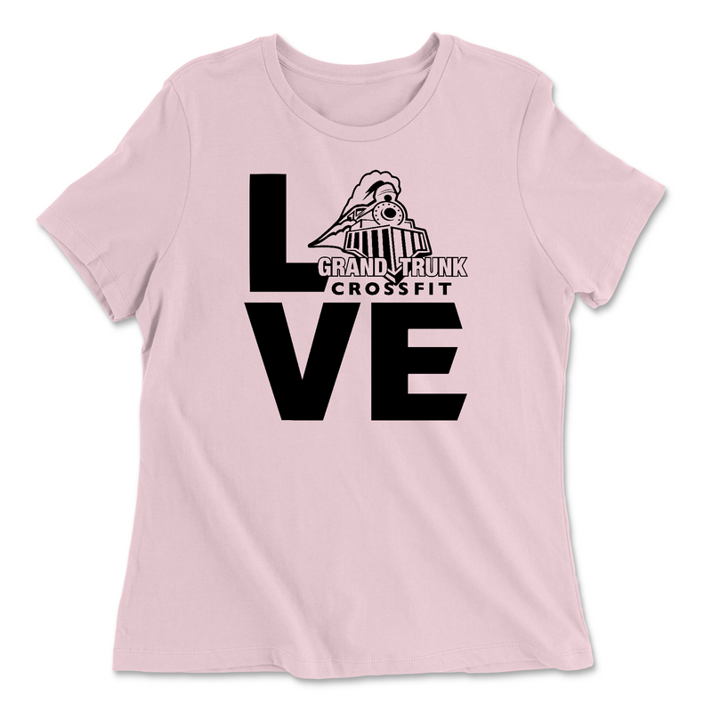 Womens 2X-Large PINK Relaxed Jersey T-Shirt