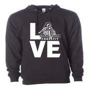 Mens 2X-Large BLACK Hoodie