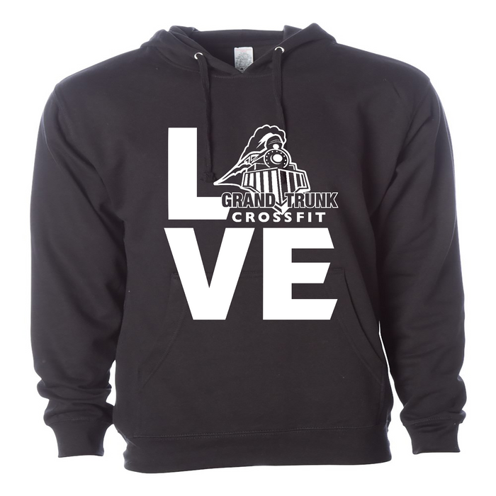 Mens 2X-Large BLACK Hoodie