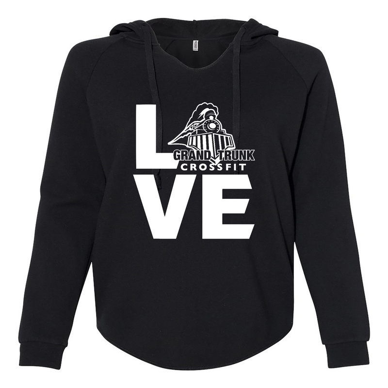 Womens 2X-Large BLACK Hoodie