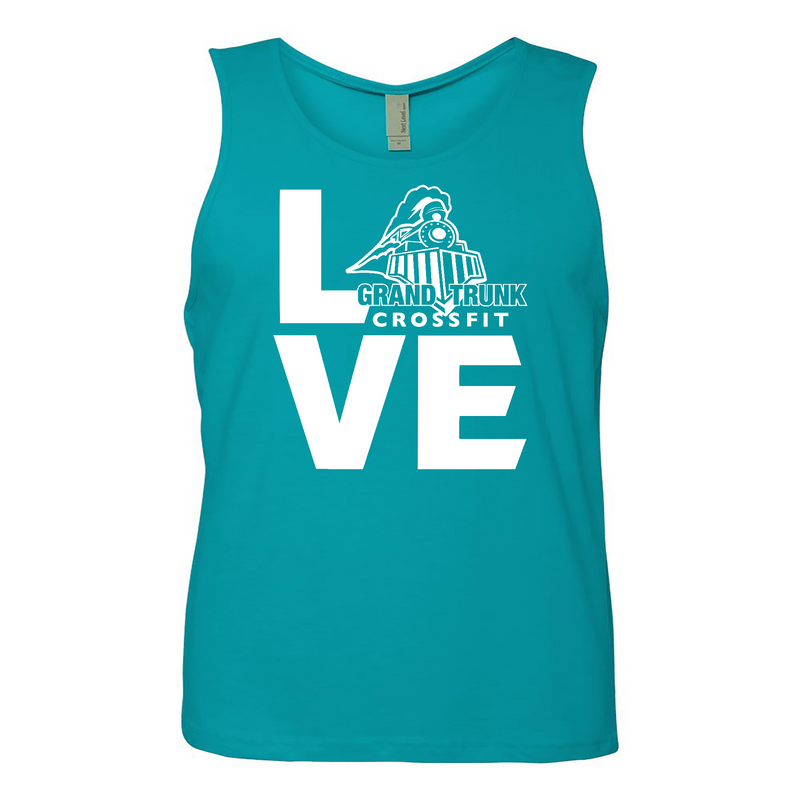 Mens 2X-Large TAHITI_BLUE Tank Top