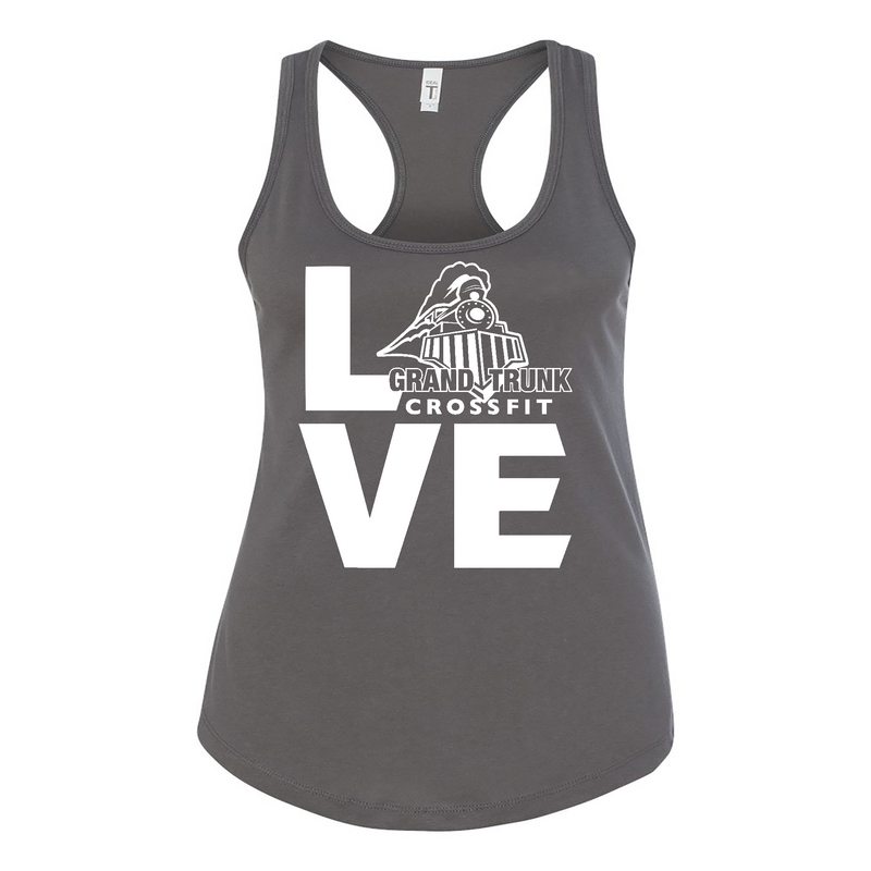 Womens 2X-Large DARK_GRAY Tank Top
