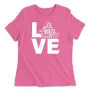 Womens 2X-Large CHARITY_PINK Relaxed Jersey T-Shirt