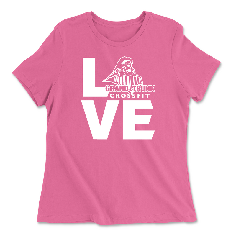 Womens 2X-Large CHARITY_PINK Relaxed Jersey T-Shirt