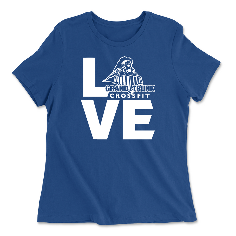 Womens 2X-Large TRUE_ROYAL Relaxed Jersey T-Shirt