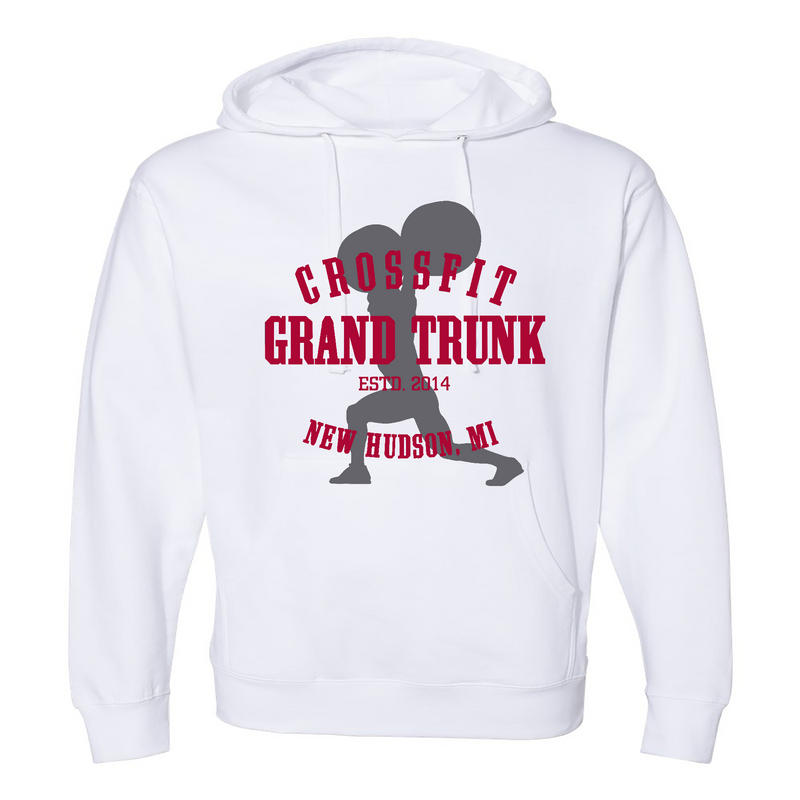 Mens 2X-Large WHITE Hoodie
