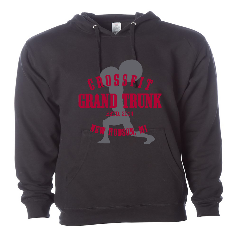 Mens 2X-Large BLACK Hoodie