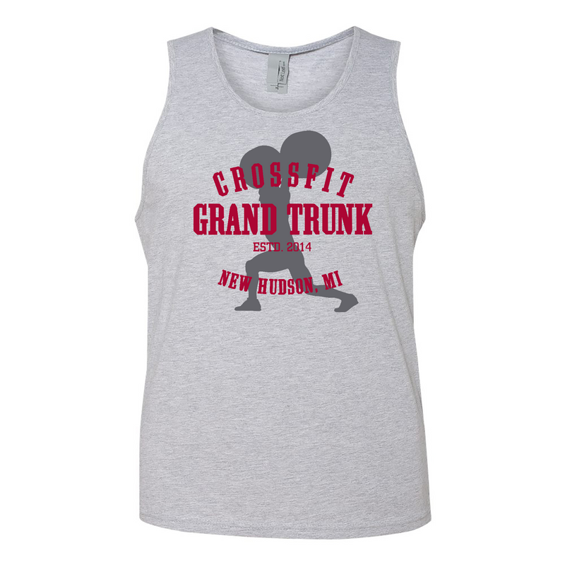 Mens 2X-Large HEATHER_GRAY Tank Top